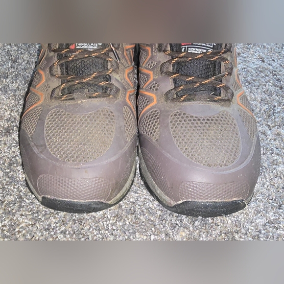 Field & Forest Brown Walker Mid Hiker Boots Mens Size 12 Lace Up - Picture 4 of 11